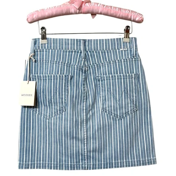 Mother High Waisted Smokin Double Mini Skirt Size 27 - Picture 2 of 16